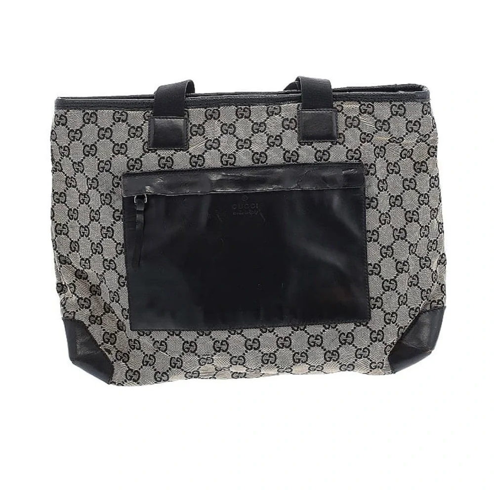 GUCCI Monogram Canvas Tote Bag - Picture 1 of 13